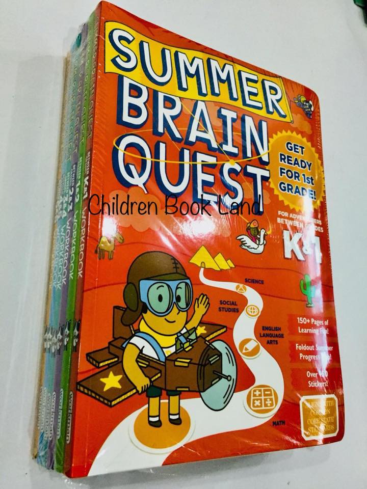 Summer Brain Quest (6 cuốn)